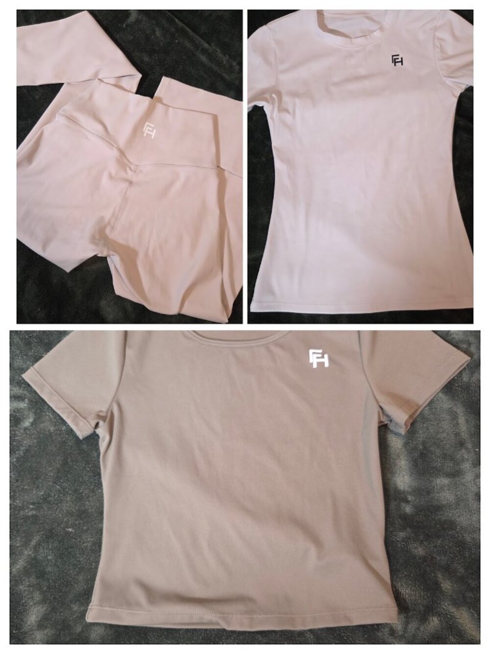 Set of 3 First Health Activewear Items T-Shirts & Leggings - Sizes XS-6